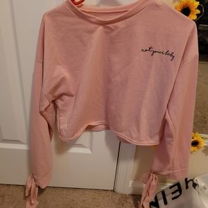 Not Your Baby Crop Top